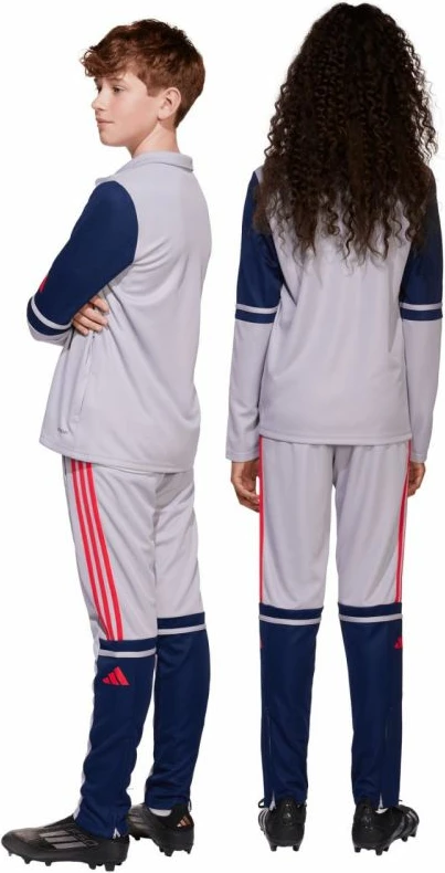 Pantallona për fëmijë adidas, gri [Madhësia: 152 cm]