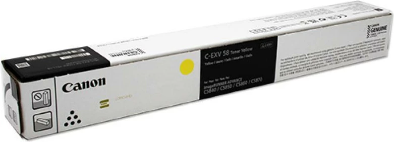 Toner Canon C-EXV 58 3766C002 deri 24,000 faqe verdhë