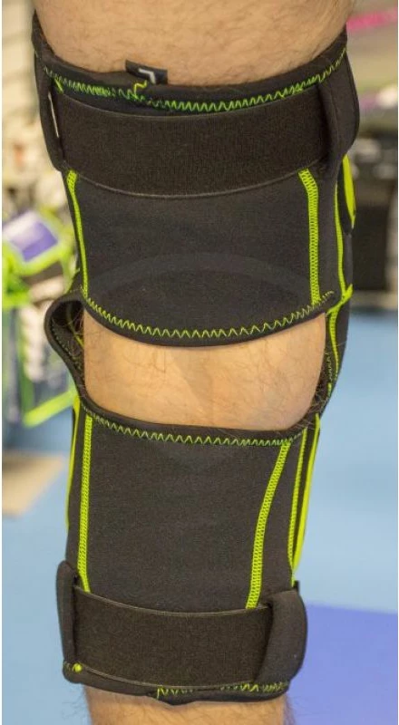 Mbështetëse gjuri për sport Tempish, unisex, të zeza