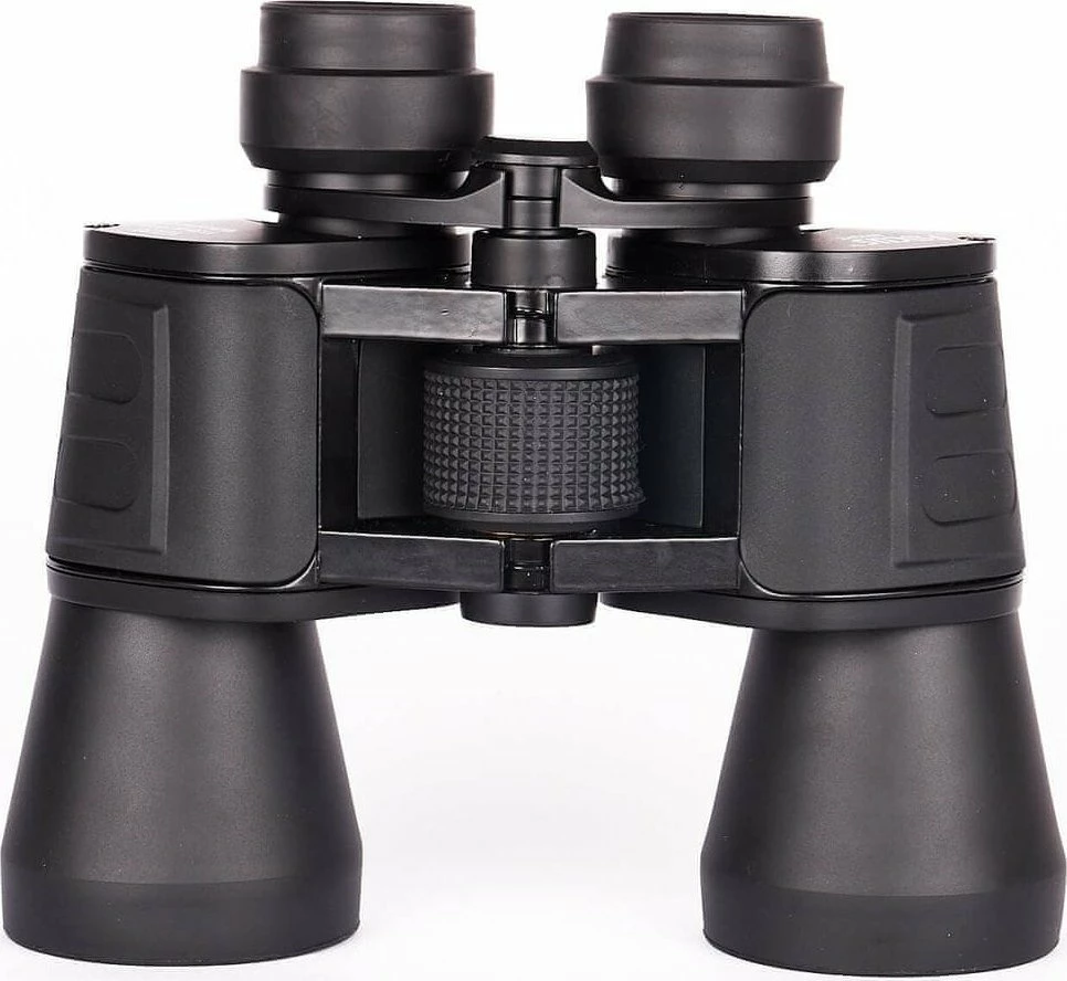 Lornetë Focus Bright 12x50, e zezë, set me çantë, rrip dhe leckë pastrimi