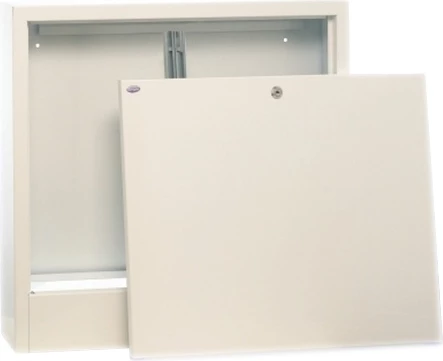 Kabinet për shpërndarës ngrohjeje Gorgiel SGN-3 n/t, 10 qarqe, 760x580x110 mm, i bardhë (për 1041111140)