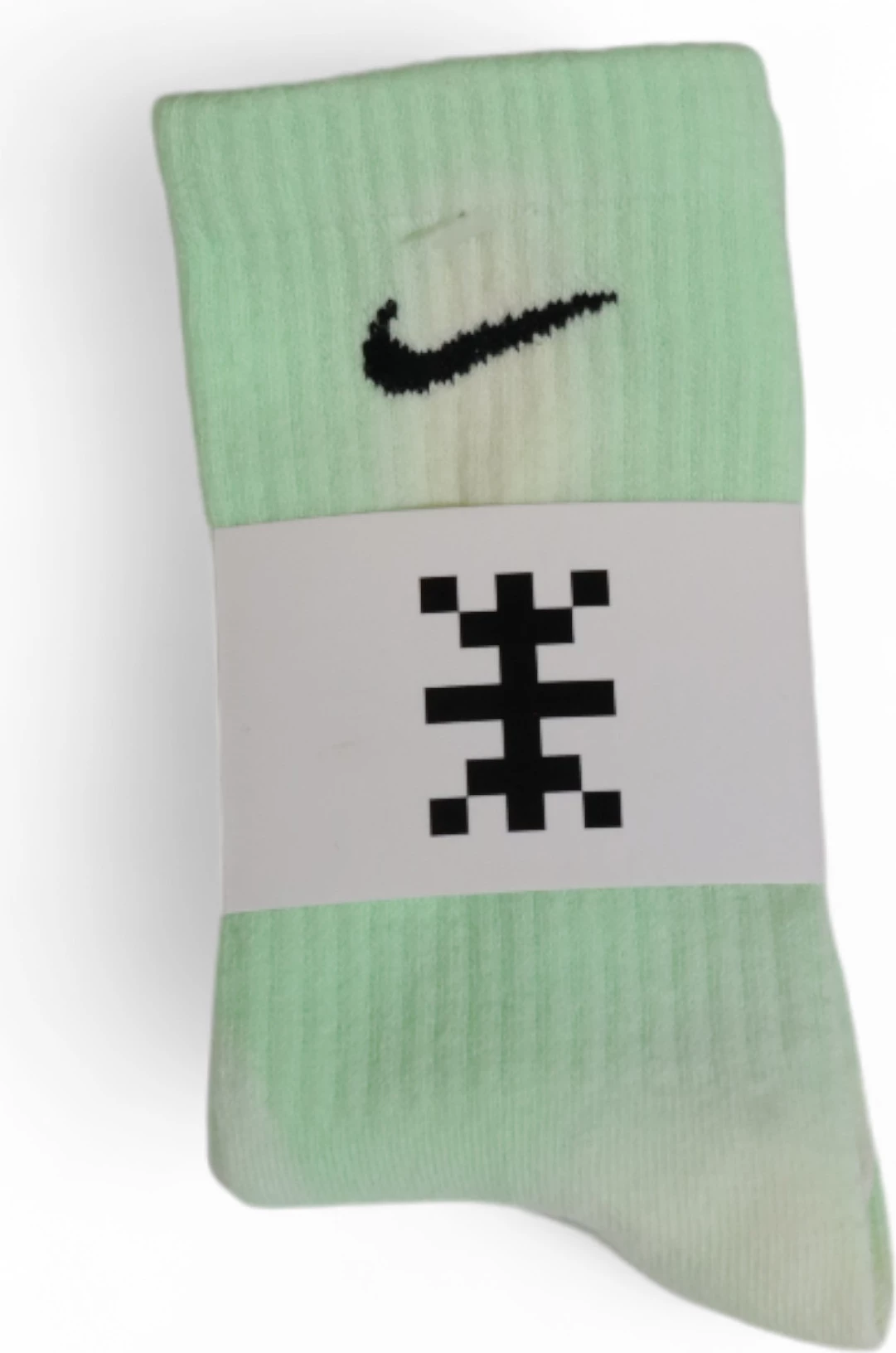 Çorape Nike Custom 2000000000008, për meshkuj, fluo jeshile