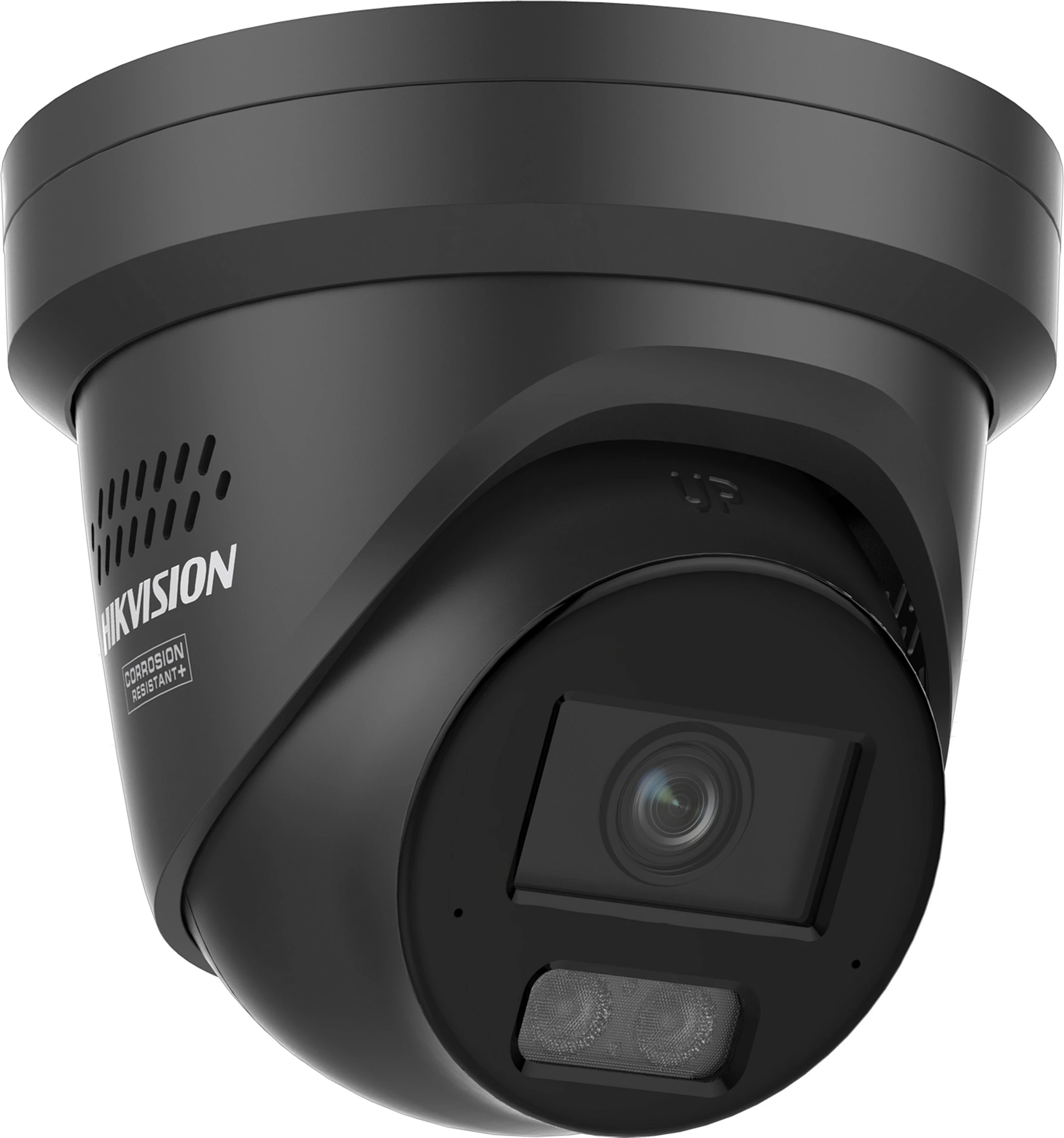 Kamerë sigurie IP Hikvision DS-2CD2347G3-LIS2UY/SL, Turret 4MP, 2.8mm, Smart Hybrid Light, e zezë