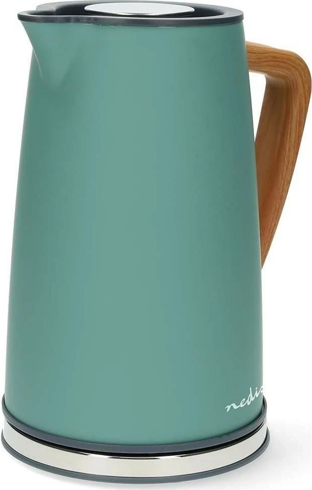Ibrik elektrik Nedis KAWK510E, 1.7L, 2200W, gjelbër