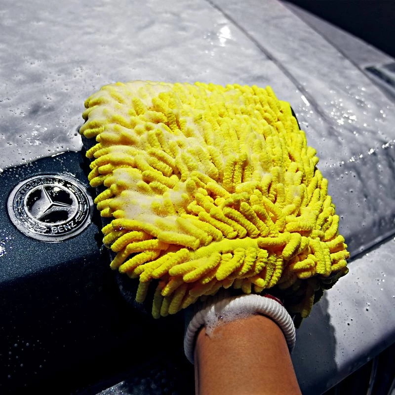 Lecke Mikrofiber Doreze Wash Mitt E Verdhe