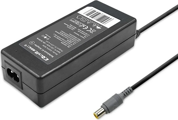 Adaptor i Fuqisë Qoltec 50093, 90 W, i Zi