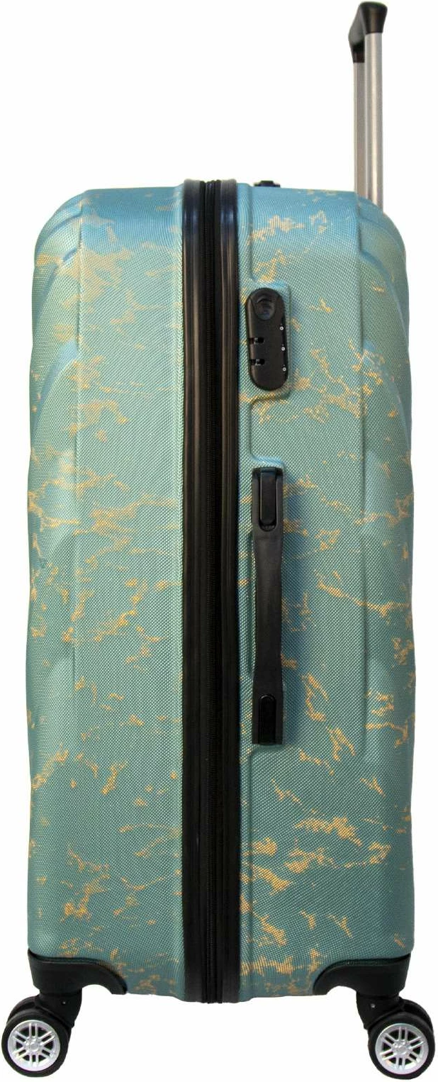 Valixhe mesatare, ngjyrë mint, Zoozie Bags, Wexta Wx-300, me printim