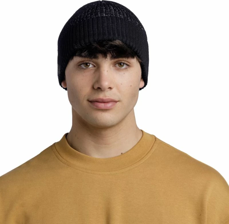 Kapelë Buff Merino Active për meshkuj dhe femra, e zezë [Madhësia: One Size]