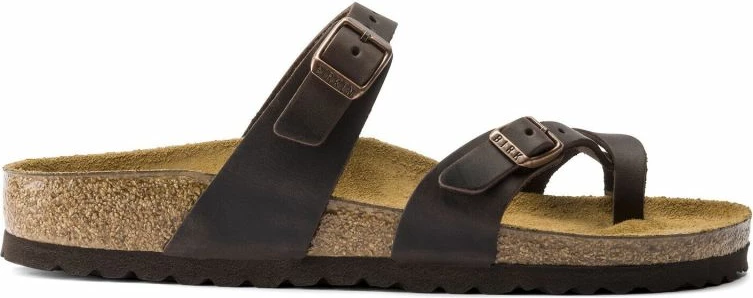 Flip-flops për femra Birkenstock, kafe