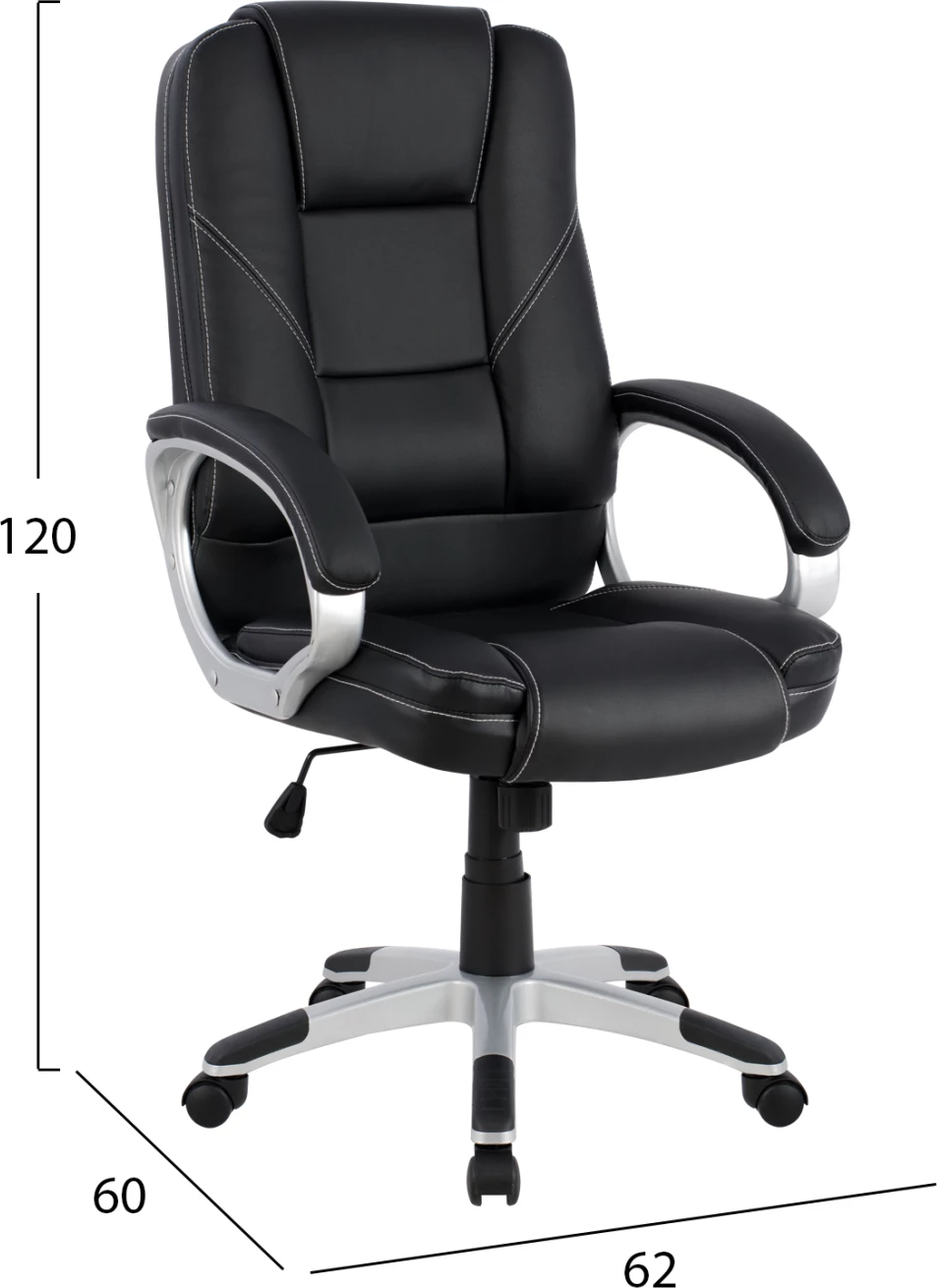 Karrige për zyre JAYA FH1091.01, e zezë