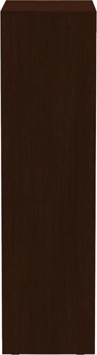 Dollap me dy dyer rrëshqitëse, pasqyrë, ngjyrë wenge, 120x60x220cm