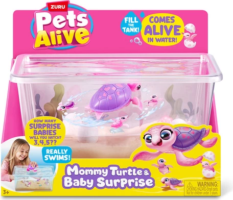 Pets Alive Mommy Turtle and Baby Surprise – Kafshë Elektronike nga ZURU