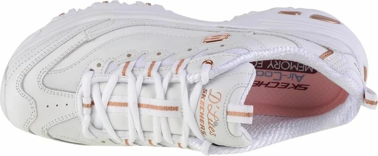 Atlete Skechers për femra, të bardha