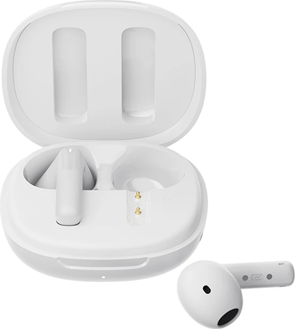 Kufje TWS QCY AilyBuds E20 HT13, Bluetooth 5.4, me mikrofon, të bardha