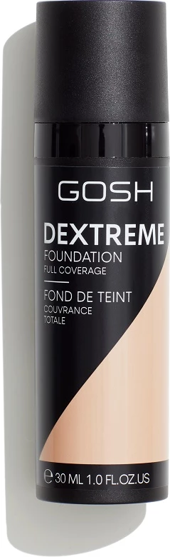 Fondatinë Gosh Dextreme Full Coverage Foundation 002 Ivory 30ml