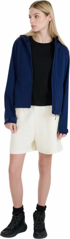 Jakne softshell 4f femra, e kaltër