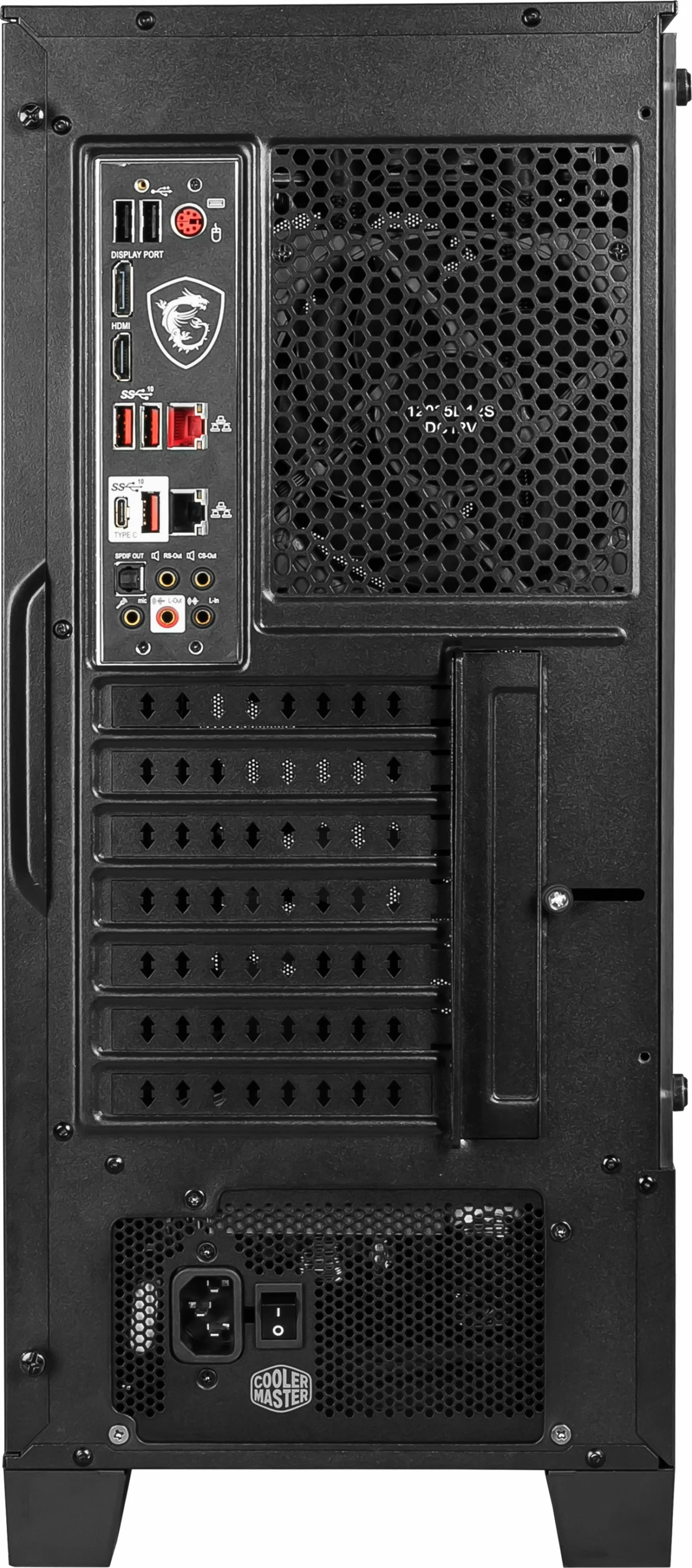 Kasë MSI MAG Forge 100M Midi Tower ATX/mATX/Mini-ITX, tempered glass, RGB, e zezë