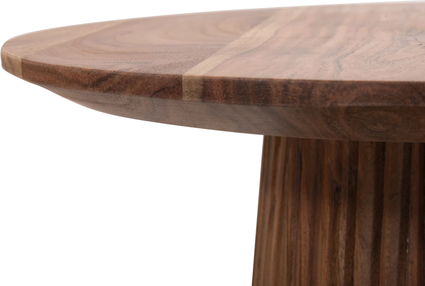 Tavolinë ndihmëse rrethore, ngjyrë natyrale, FH9698, Φ45x44H cm