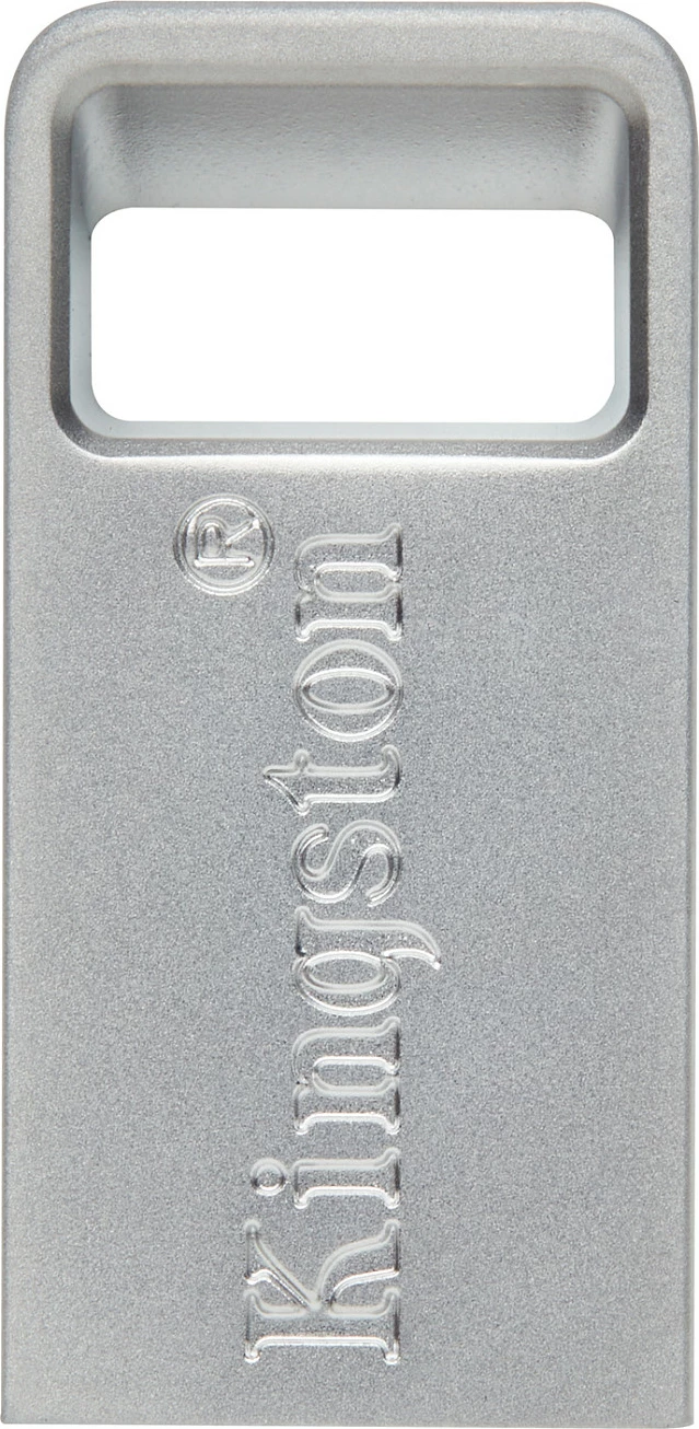 USB Kingston DataTraveler Micro 128GB, USB 3.2 Gen 1, Metal, Silver