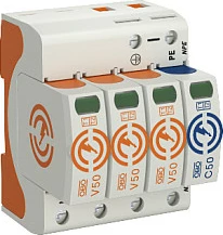 Mbrojtës nga mbitensioni OBO Bettermann V50-3+NPE-280, 3+NPE, 280V