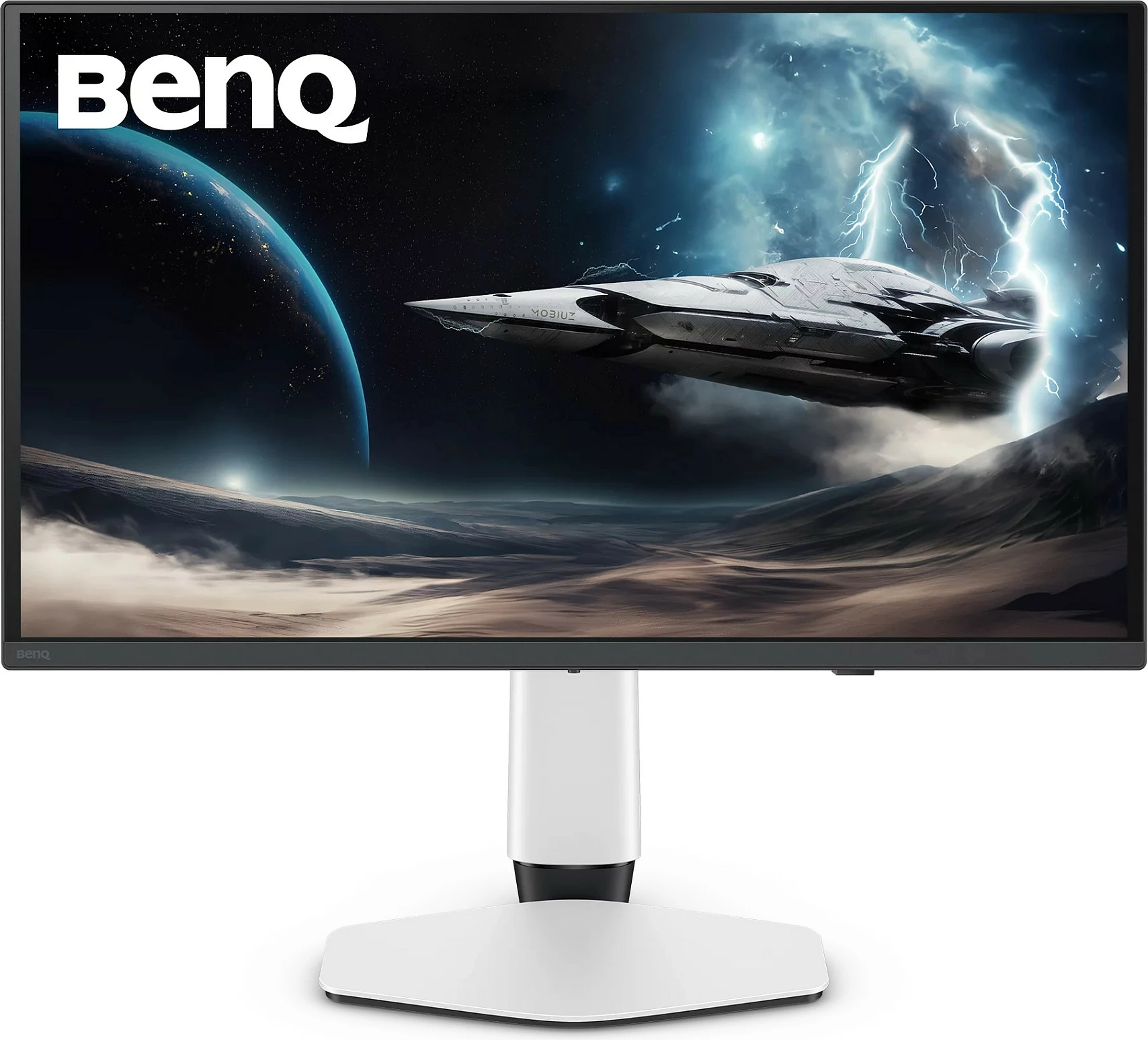 Monitor gaming BenQ MOBIUZ EX271UZ, 26.5", 4K OLED, 240Hz, FreeSync Premium Pro, KVM, zi/bardhë