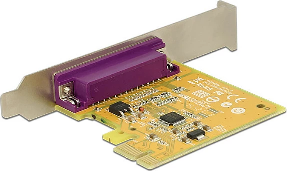 Kartë zgjerimi PCIe DeLOCK 89445, 1x port paralel (DB25), PCIe 2.0, low profile