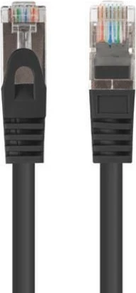 Kabllo rrjeti Lanberg Patchcord Cat.6 F/UTP, 0.5m, e zezë, 10 copë
