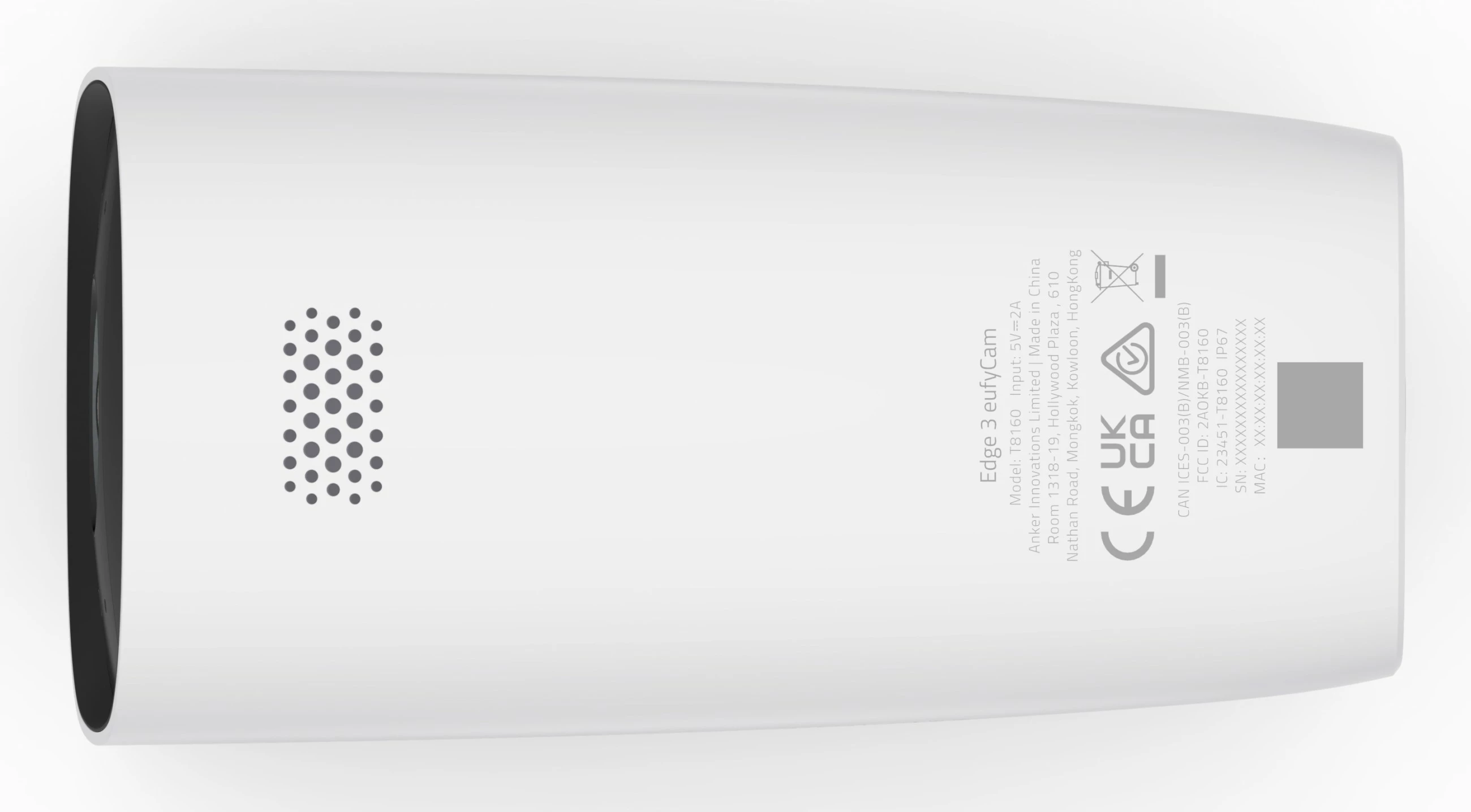 Kamera sigurie Anker Eufy eufyCam 3 S330, 4K, 2x Kamera + 1 x Homebase, e zezë/bardhë