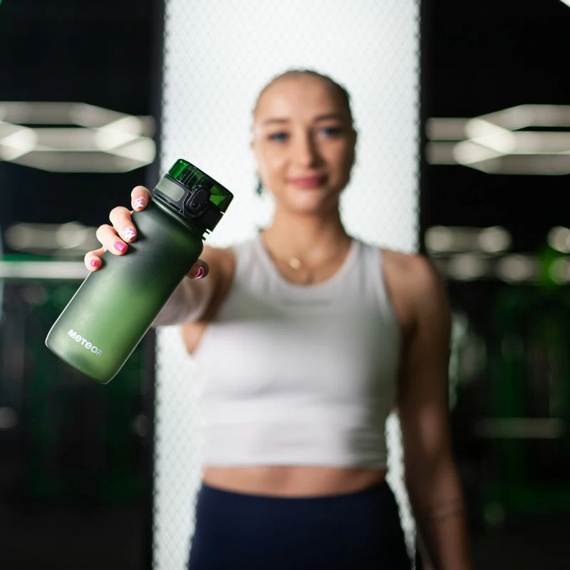 Shishe sportive Meteor 500 ml, e gjelbër e errët [Madhësia: Standarde]