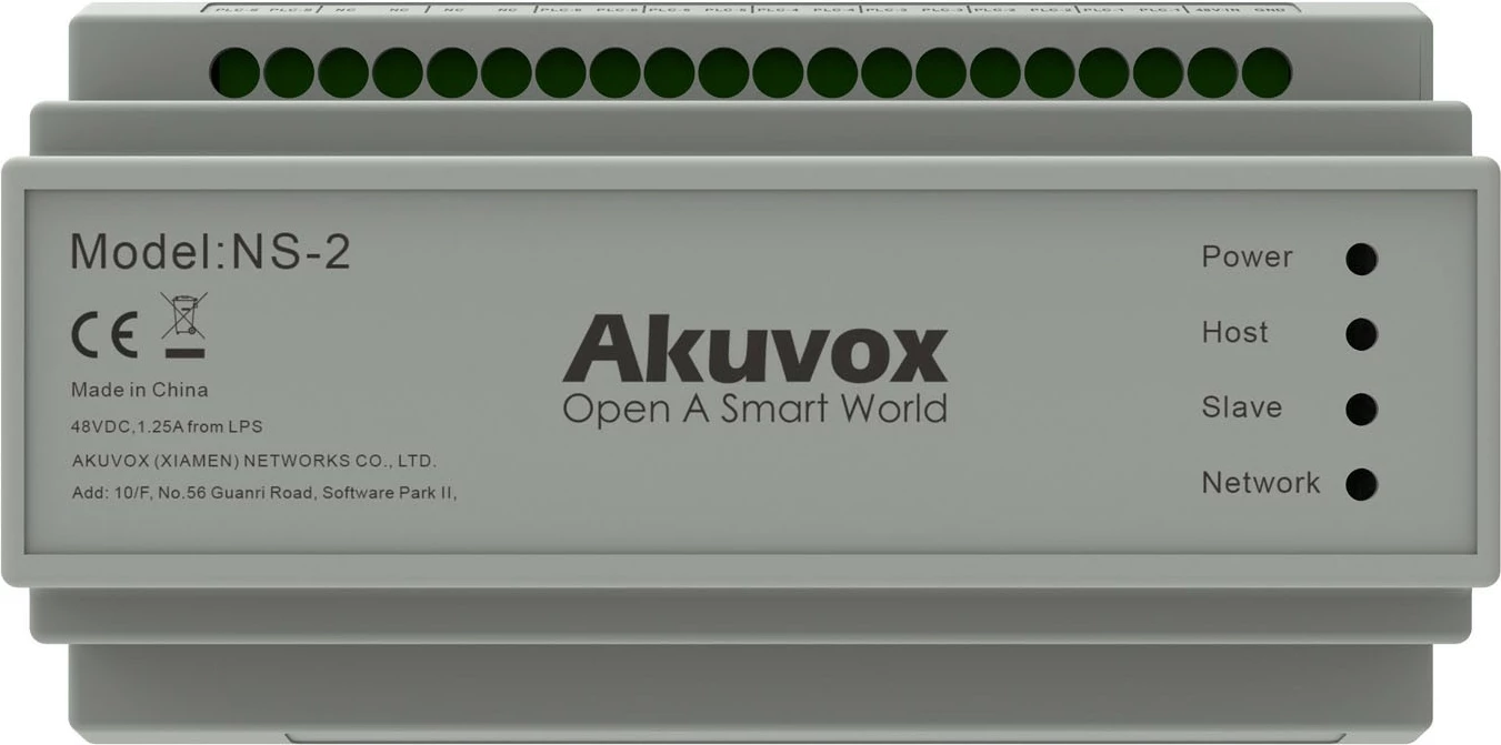Switch Akuvox NS-2, 2-wire IP