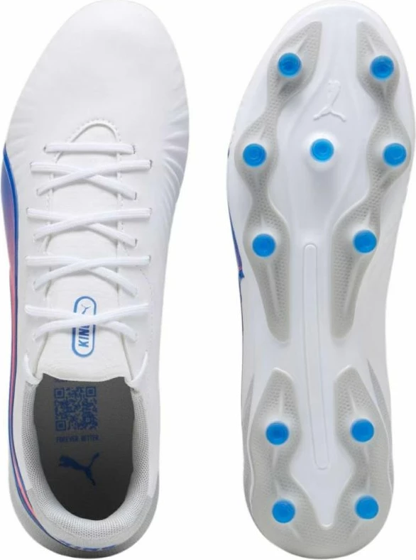 Atlete futbolli Puma meshkuj, të bardha