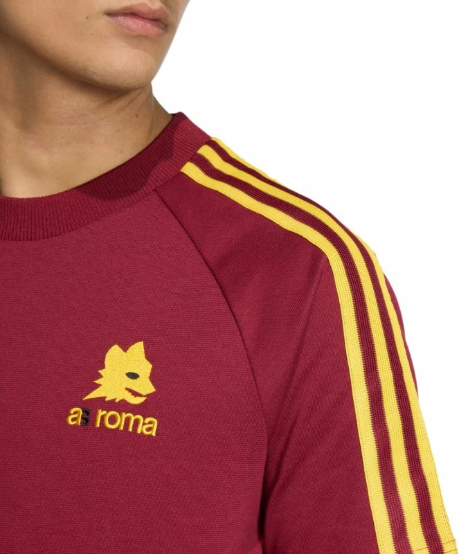 Maicë për meshkuj adidas AS Roma Originals JZ7185, burgundy
