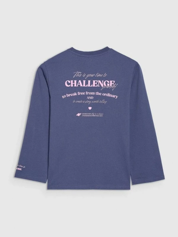 Maicë me mëngë të gjata oversized për vajza 4F