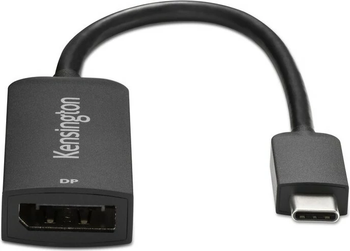 Adapter USB-C në DisplayPort Kensington CV5000DP, 4K/8K, i zi