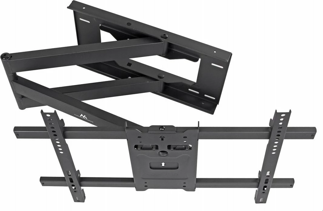 Mbajtëse muri për TV Maclean MC-985, 37-70\", VESA deri 600x400, 45 kg, krah 915 mm, rrotulluese, e zezë