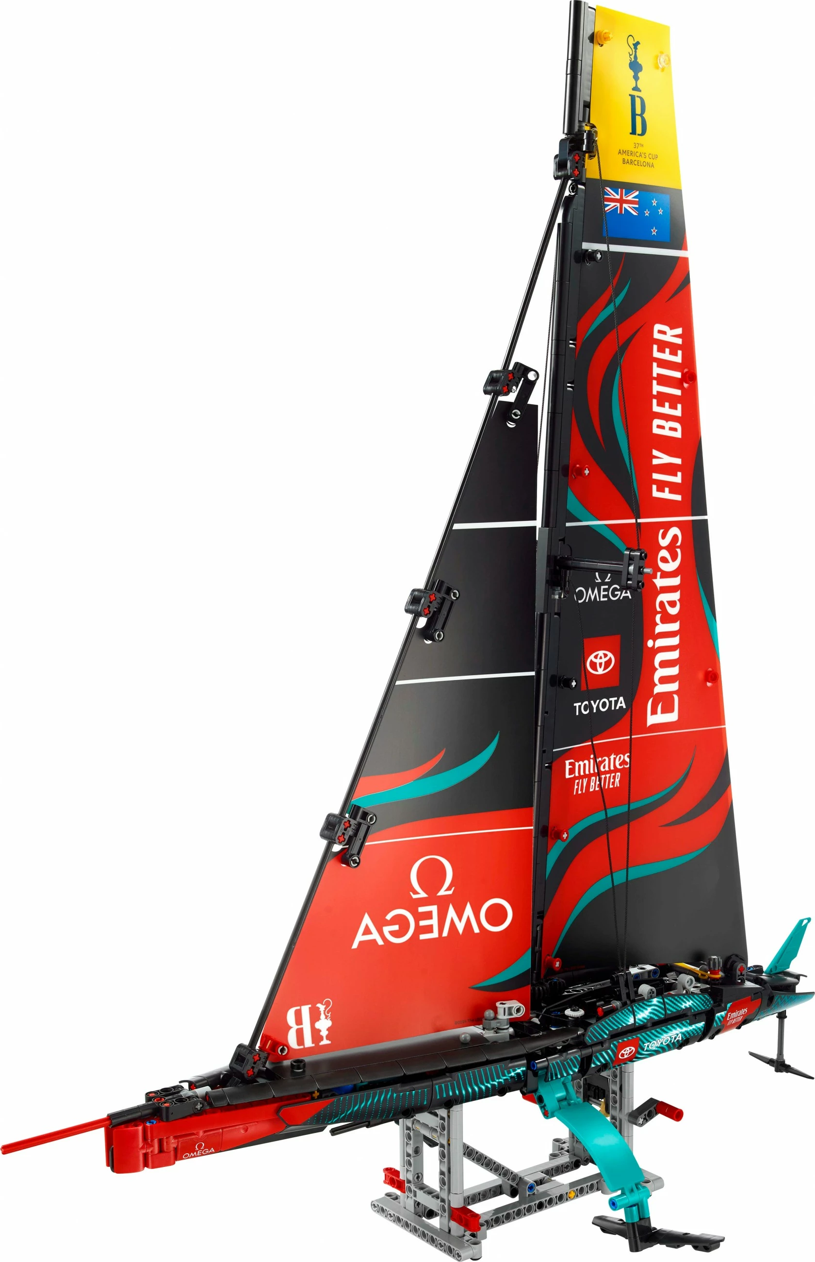 Set ndërtimi LEGO Technic Emirates Team New Zealand AC75, 962 pjesë, multingjyrësh