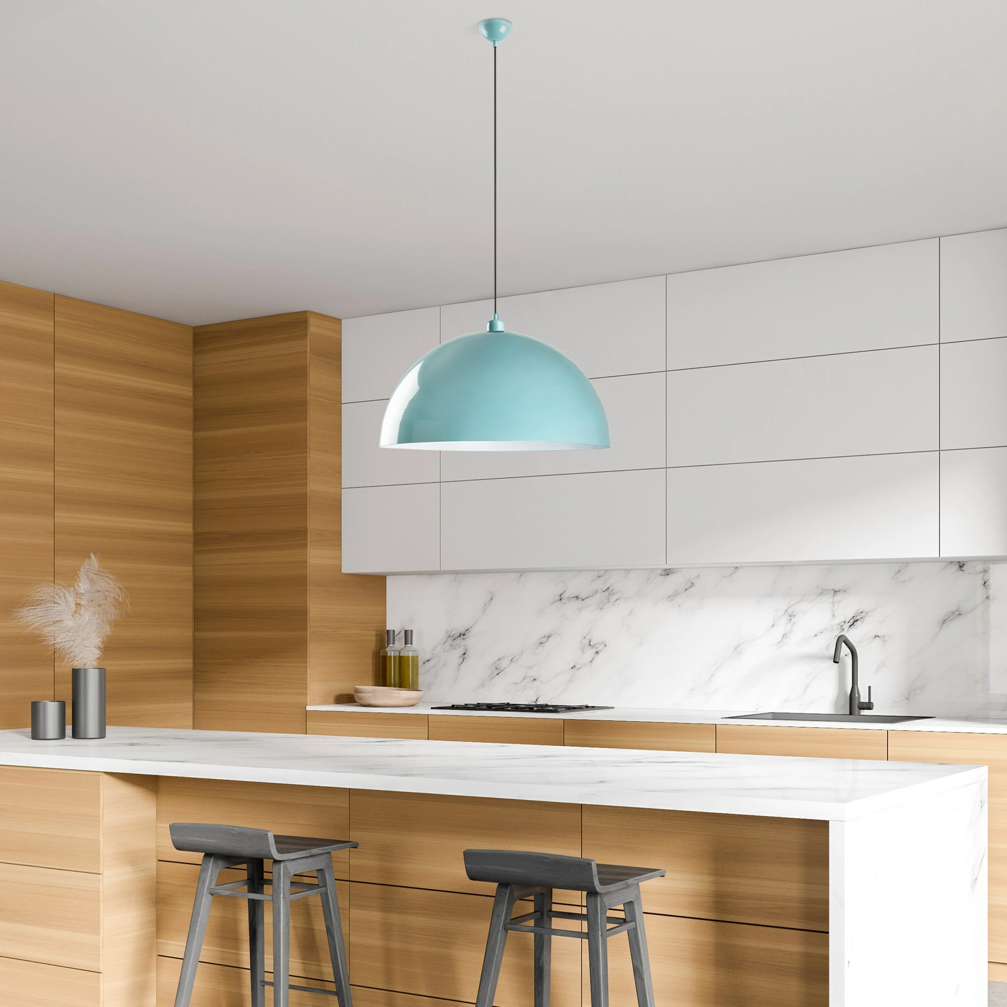 Llambë tavani Opviq, Kure 236, ngjyrë turquoise