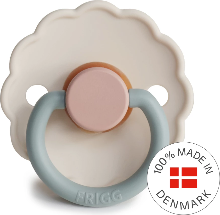 Biberon FRIGG Daisy, 6-18 muaj, 1 copë, bezhë/e kaltër