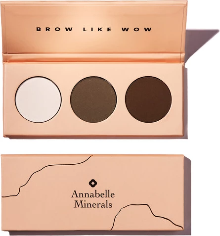 Paletë për vetulla Annabelle Minerals Brow Like Wow 3x1.3g
