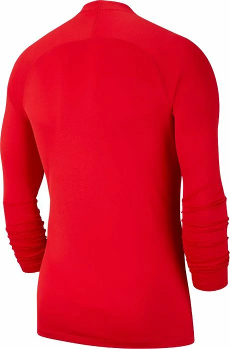Bluzë sportive me mëngë të gjata Nike Dry Park First Layer AV2609-657, prerje e ngushtë, XXL (170), e kuqe