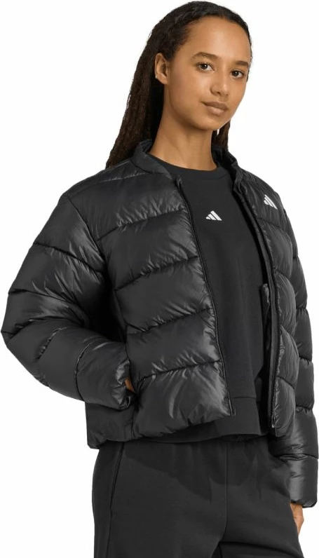 Jakne për femra adidas, e zezë