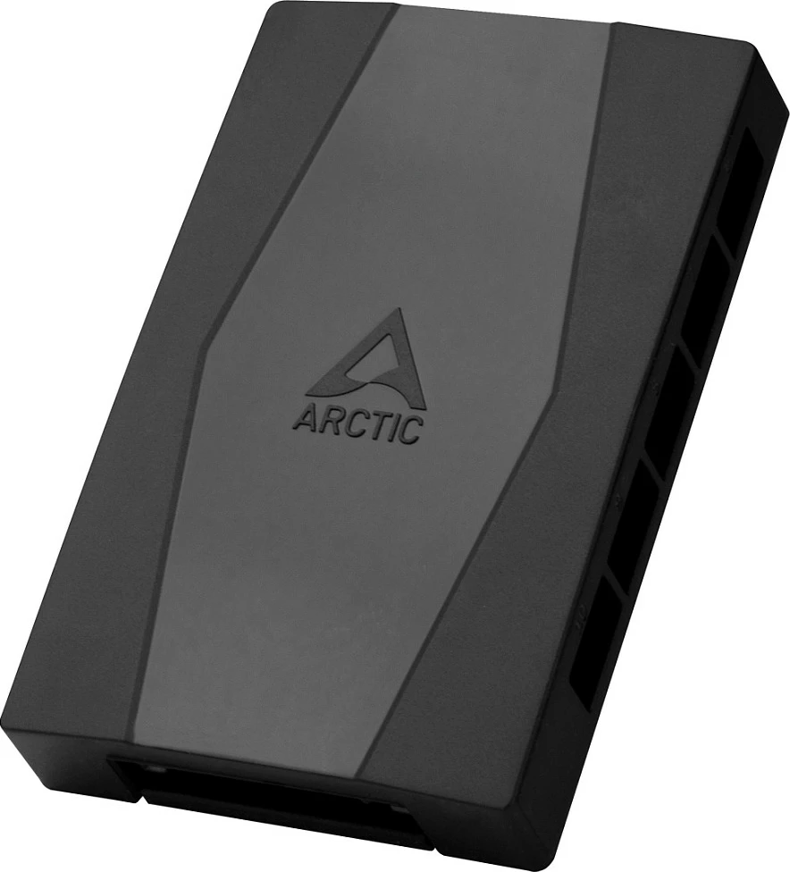 Hub për ventilatorë kasë ARCTIC Case Fan Hub, 10x, SATA, i zi