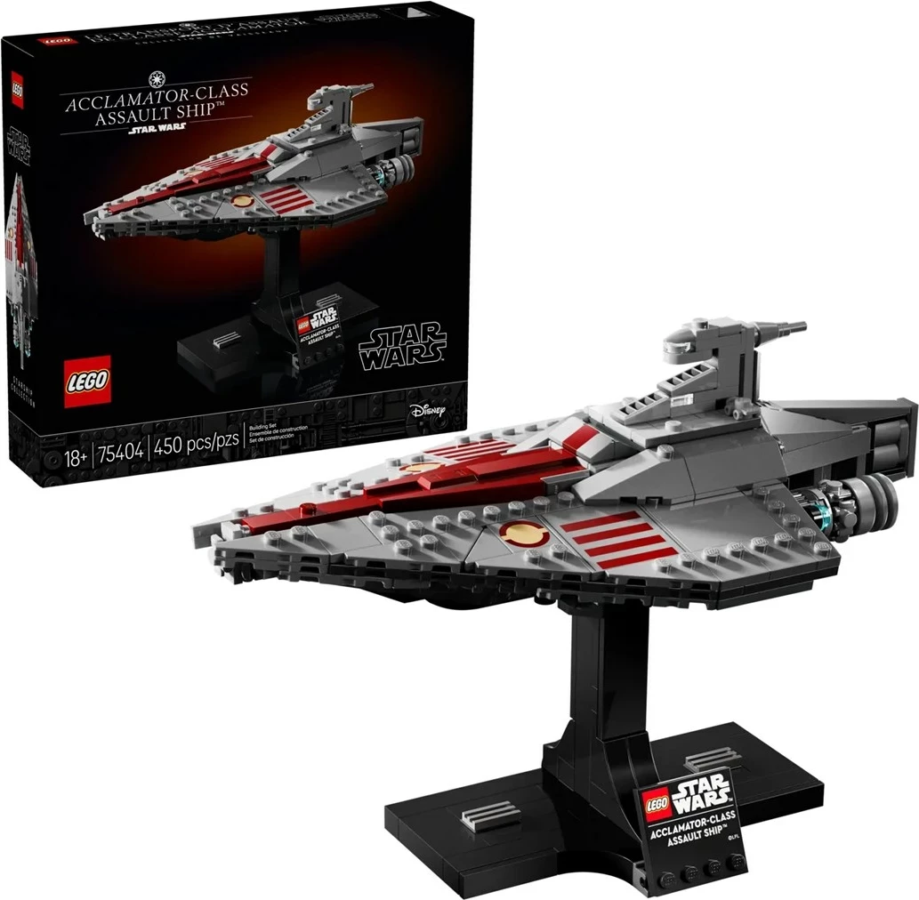 Set LEGO Star Wars 75404 Acclamator-Class Assault Ship