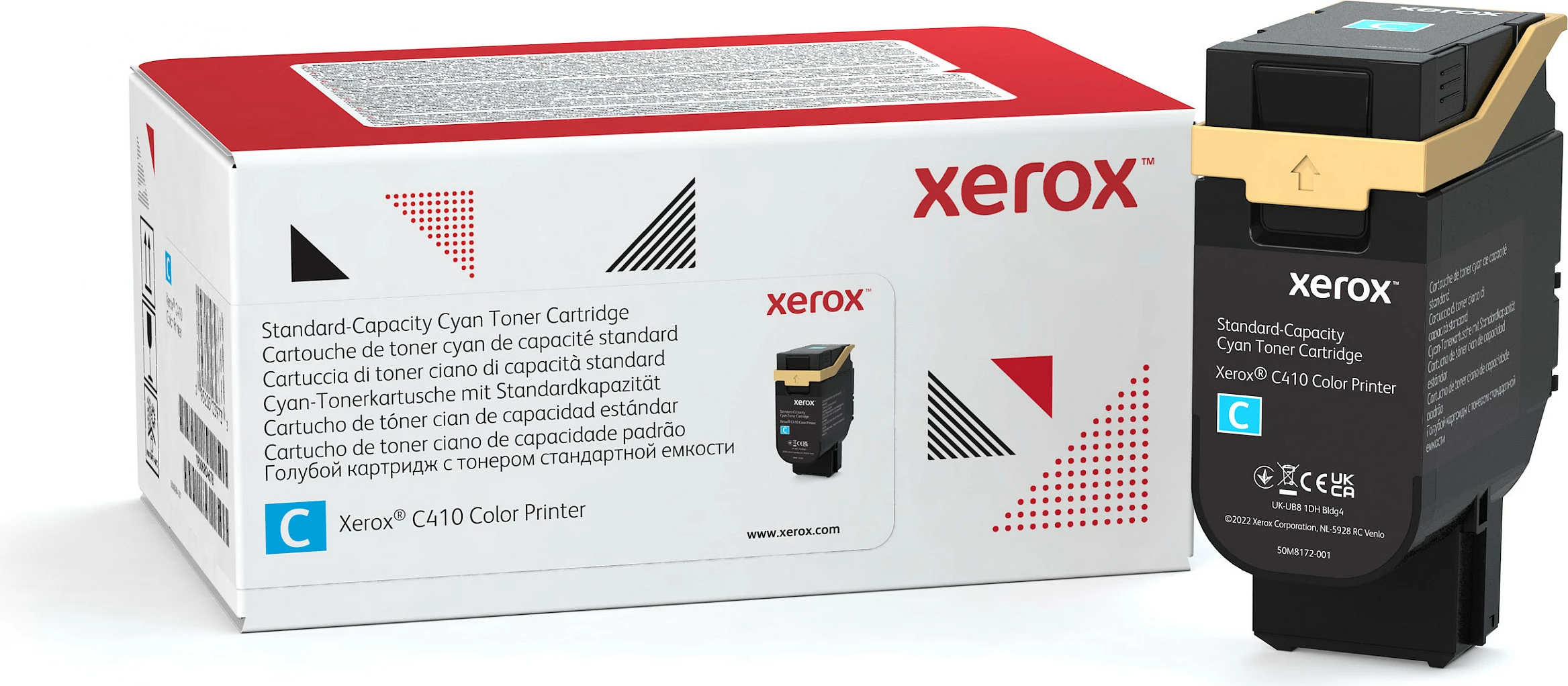 Toner Xerox Genuine 006R04678 për Xerox C410 / VersaLink C415, 2000 faqe, Cyan