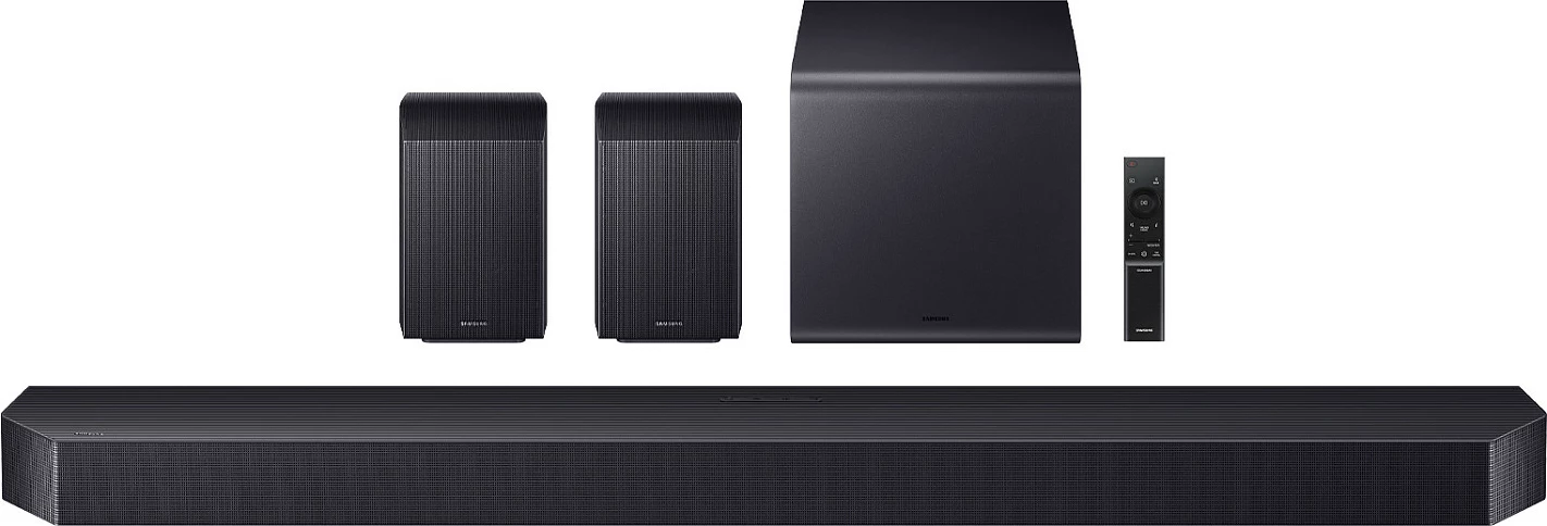 Soundbar Samsung HW-Q990F, 11.1.4ch, Dolby Atmos, Bluetooth 5.3, Titan Black