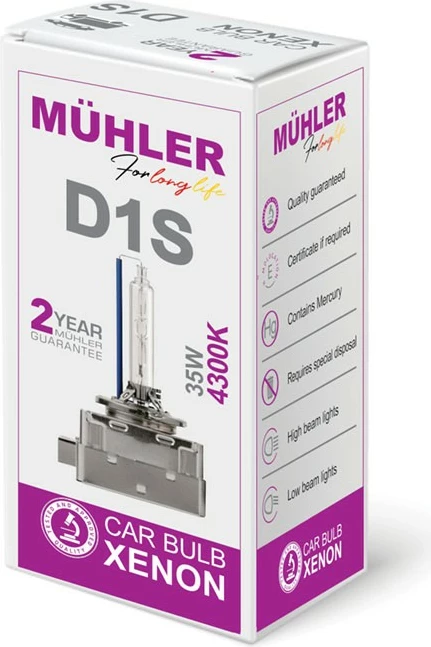 Lampa D1s 4300k Kuti  Muhler