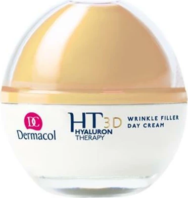 Krem ditës kundër rrudhave Dermacol Hyaluron Therapy 3D Wrinkle Day Filler Cream SPF15 për femra, 50ml