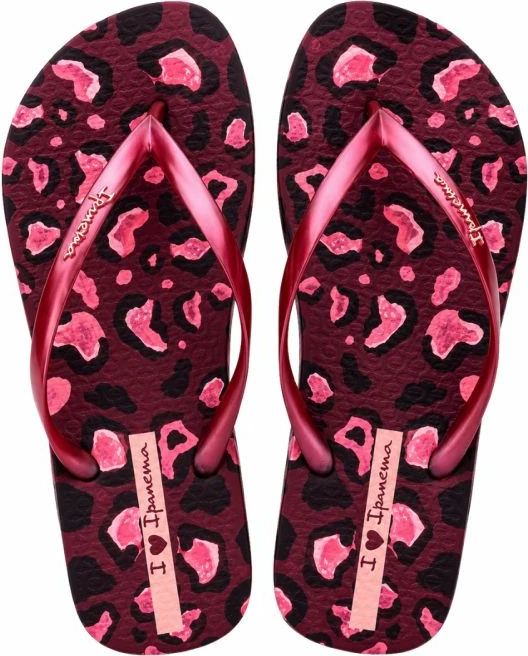 Flip-flopa për femra Ipanema Animal Print 83846-BP657, rozë [Madhësia: 41 - 42]