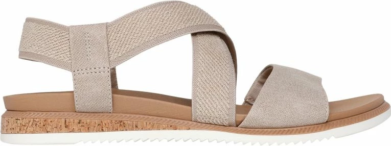 Sandale për femra Skechers, bezhë [Madhësia: 36.5]