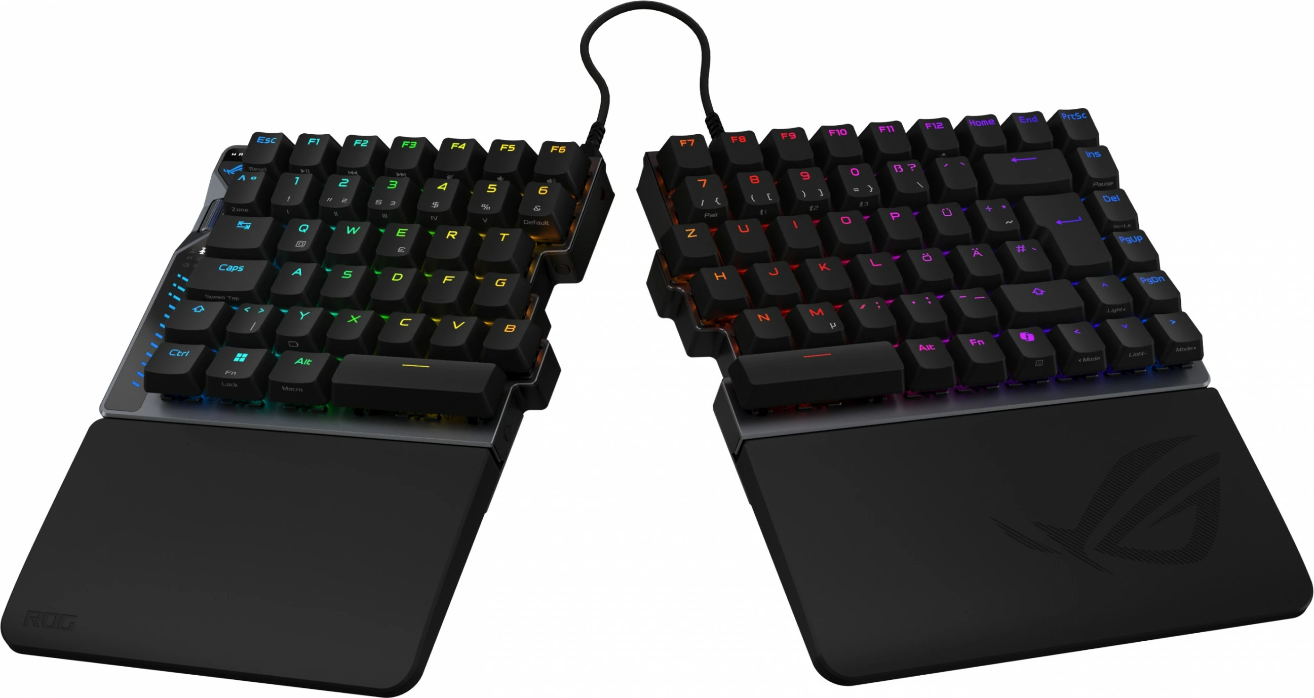 Tastierë ASUS ROG Falcata, mekanike, RGB, DE layout, e zezë